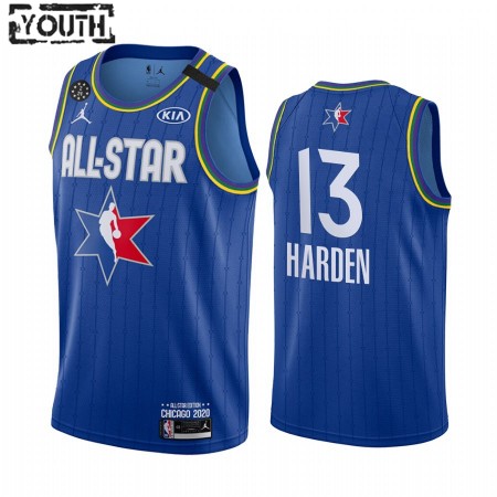 Dres NBA Houston Rockets James Harden 13 2020 All-Star Jordan Brand Plava Swingman - Dječji Dres NBA Houston Rockets James Harden 13 2020 All-Star Jordan Brand Plava Swingman - Dječji